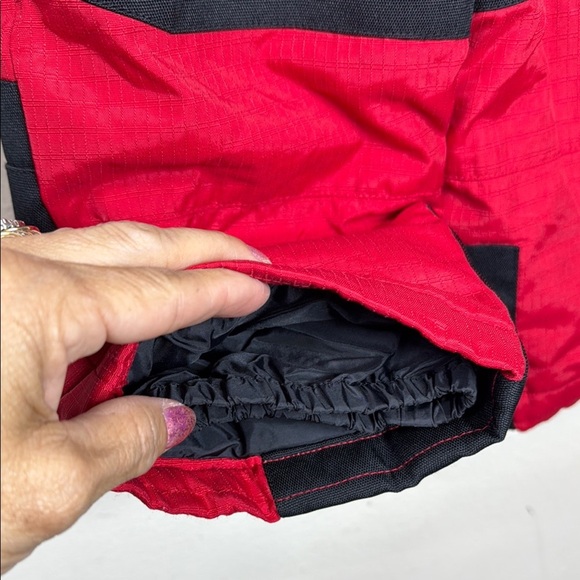 (R0) Columbia Kids Red Snow Bib Overalls, size 2T - Picture 6 of 11